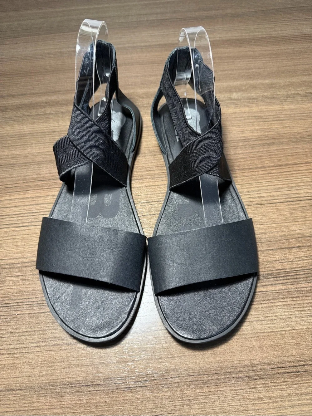 Sorel Ella II Sandal in Black Leather